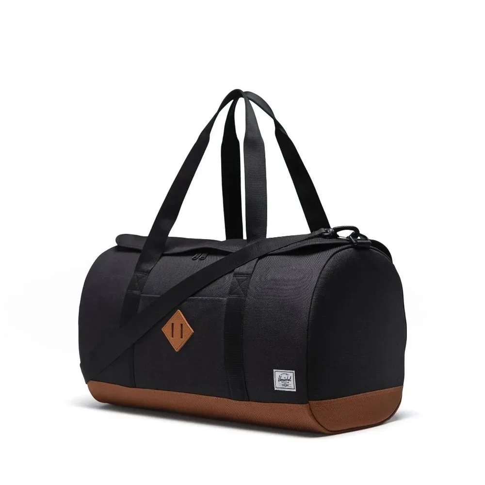 NWT! Herschel Heritage Duffle Black‎